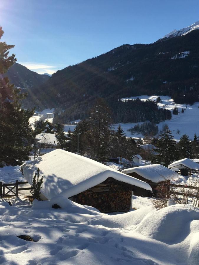 Villa Haus Schwarz Savognin Esterno foto