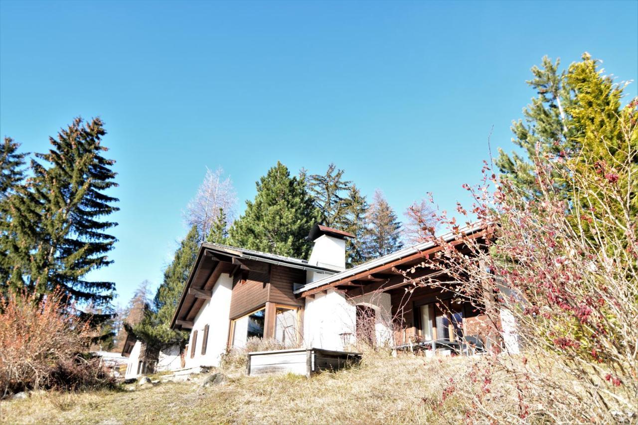 Villa Haus Schwarz Savognin Esterno foto