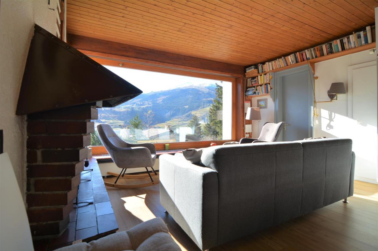Villa Haus Schwarz Savognin Esterno foto
