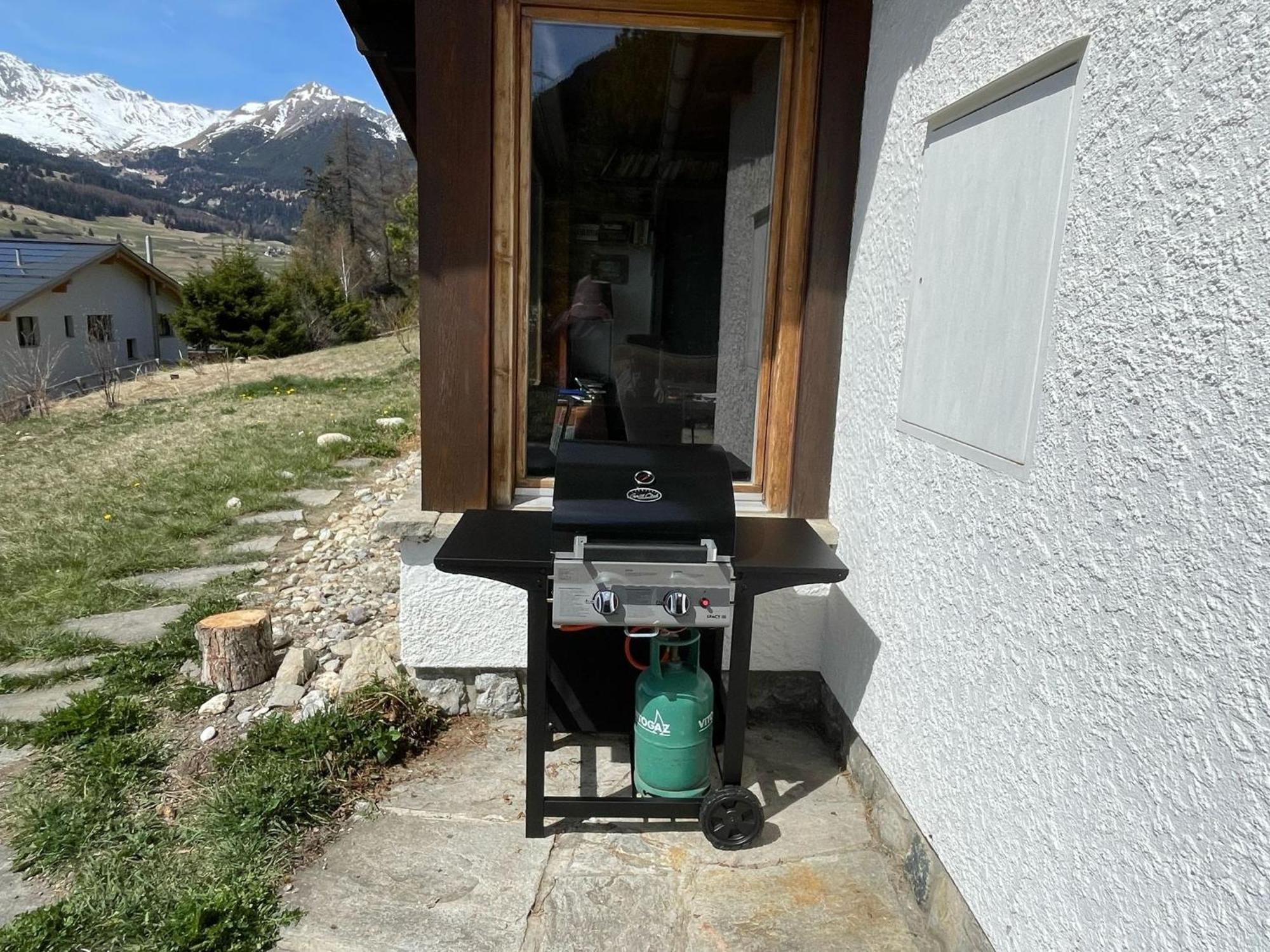 Villa Haus Schwarz Savognin Esterno foto